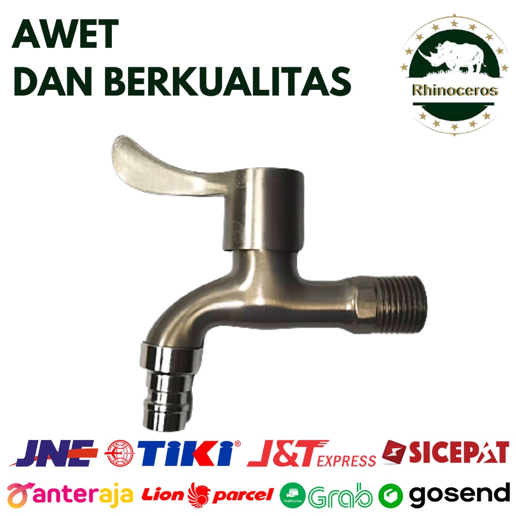 Keran Air Taman Kran Tembok Kran Mesin Cuci Kamar Mandi 1/2Inch