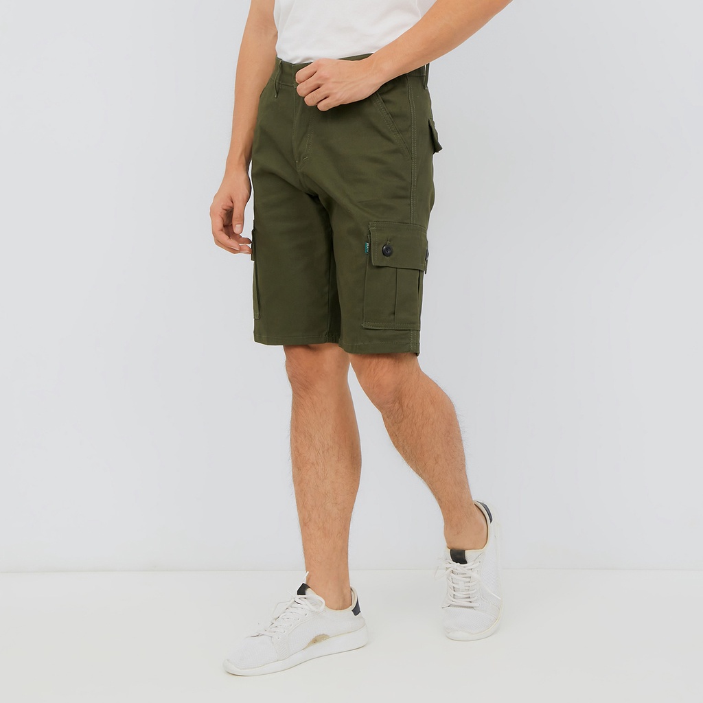 Pluviophile - Short Cargopants celana cargo pendek - GreenArmy