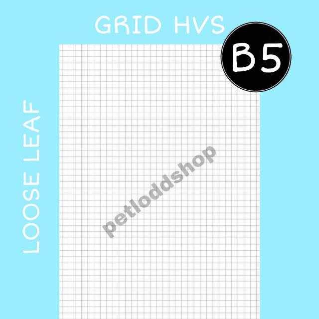 

ISI BINDER GRID HVS B5 50 SHEET