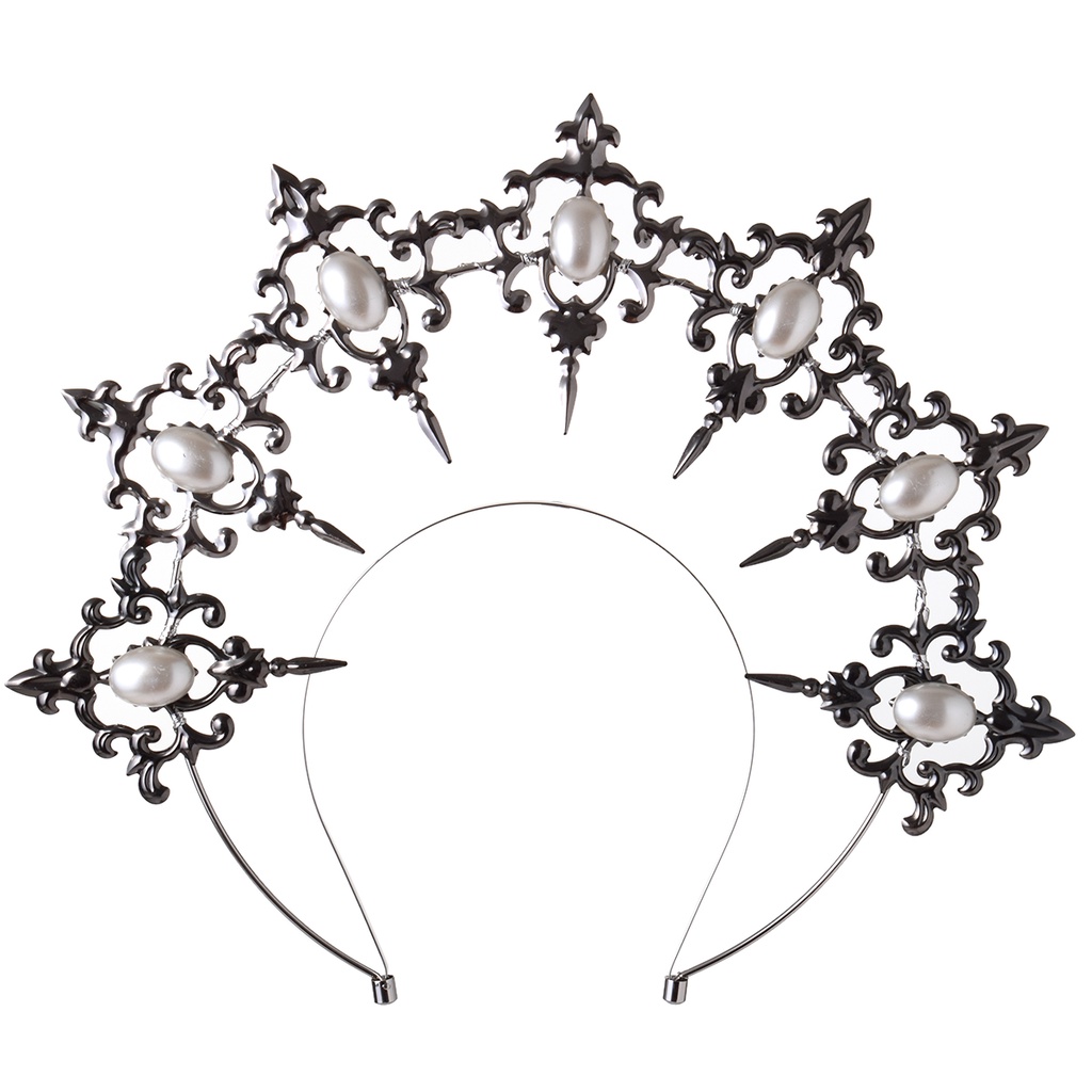 Lolita Handmade DIY Madonna Circle Titan Halo Homemade Headdress