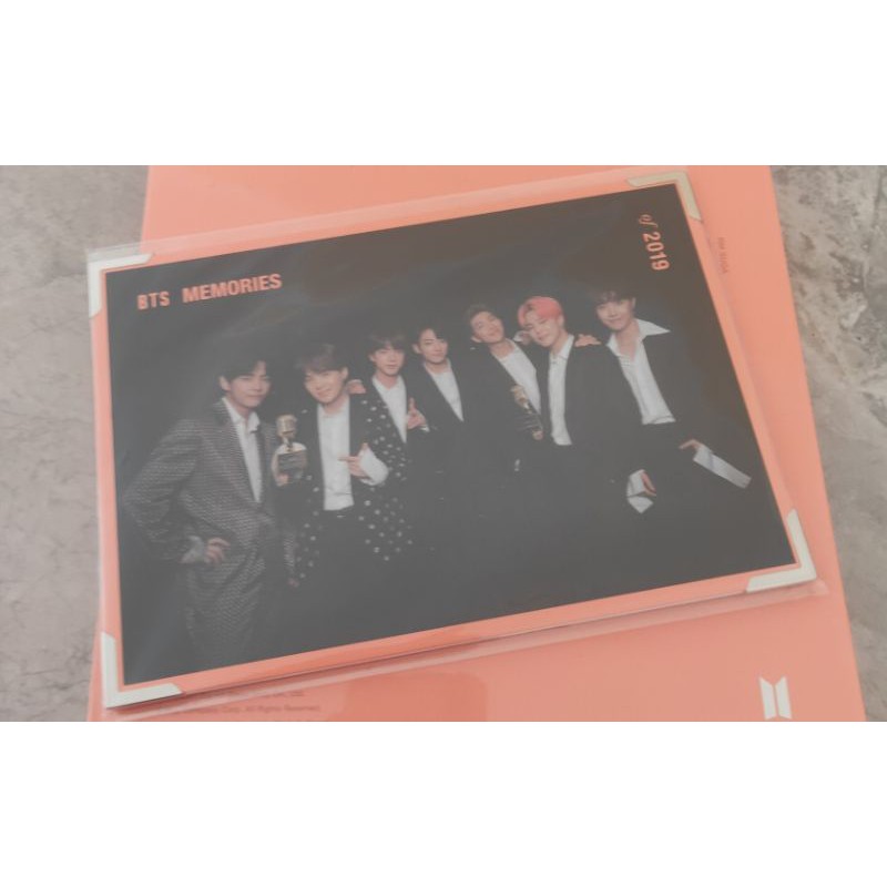 BTS MEMORIES 2019 GIFT FRAME