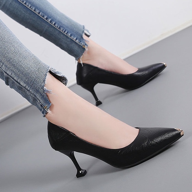 [ Import Design ] Sepatu Heels Wanita Korea Import Premium Quality ID188