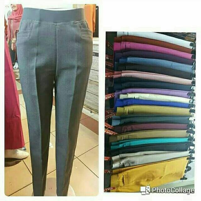 Celana Kantor Wanita / Celana Bahan Gracella