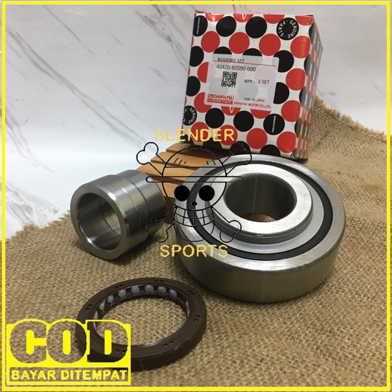 BEARING RODA BELAKANG GRAND MAX SET - LAHAR BELAKANG GRAN MAX LUXIO - BEARING GRANDMAX