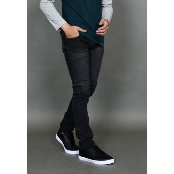 CELANA PANJANG JEANS BLACK JAZZ SLIMFIT ORIGINAL