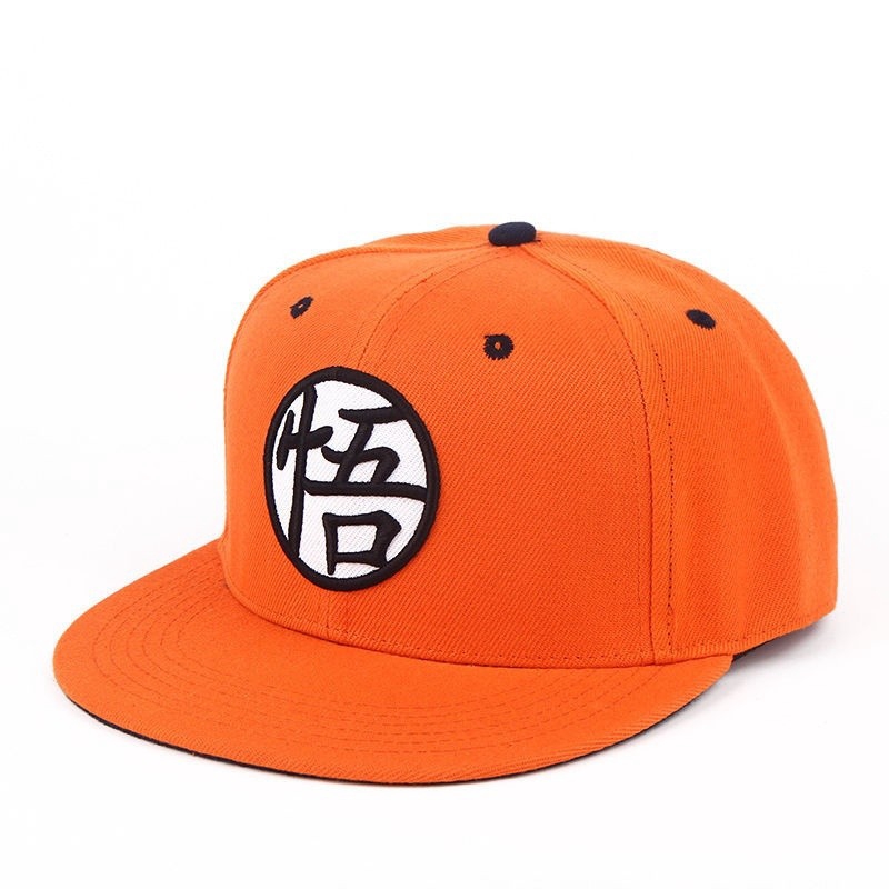 mg Topi Baseball Adjustable Motif Anime Dragon Ball Z Son Goku Roshi Bahan Kanvas