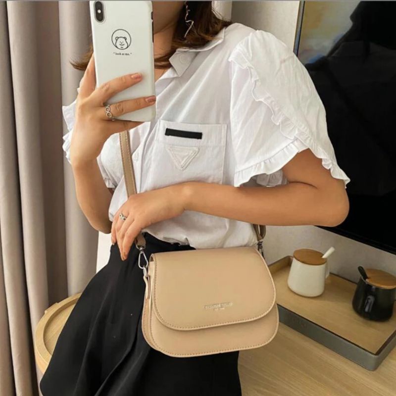 N_B_S / SHERIEN Tas Selempang Wanita tas selempang Kekinian Tas Model Terbaru Tas Selempang Wanita jalanjalan