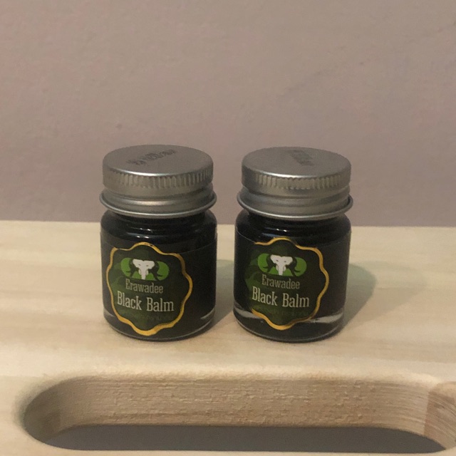 Erawadee black balm no.66 / balsem hitam anti radang / nyeri akut punggung /osteoporosis