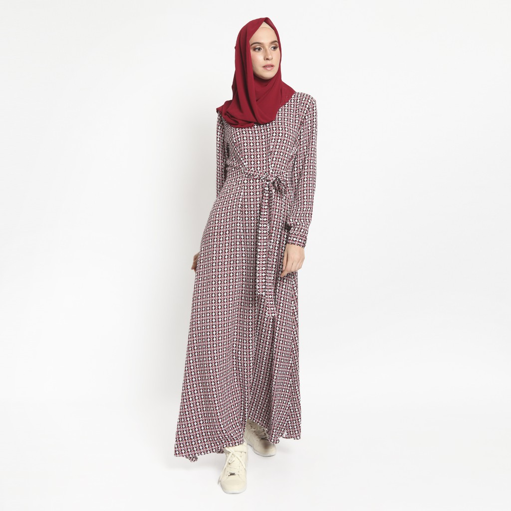 Allea Itang Yunasz /Olav Dress/ Atasan Wanita - Hijab Fashion Muslim