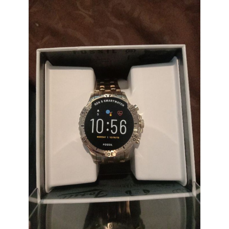 fossil smartwatch gen5 gold pria / New with tag /ORI