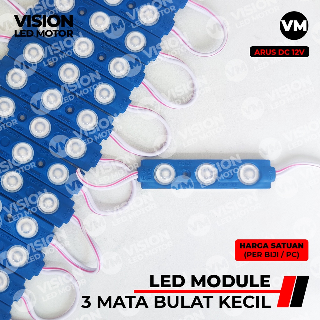 LED RENTENG / MODULE 3 MATA KECIL HARGA PER BIJI (SATUAN)