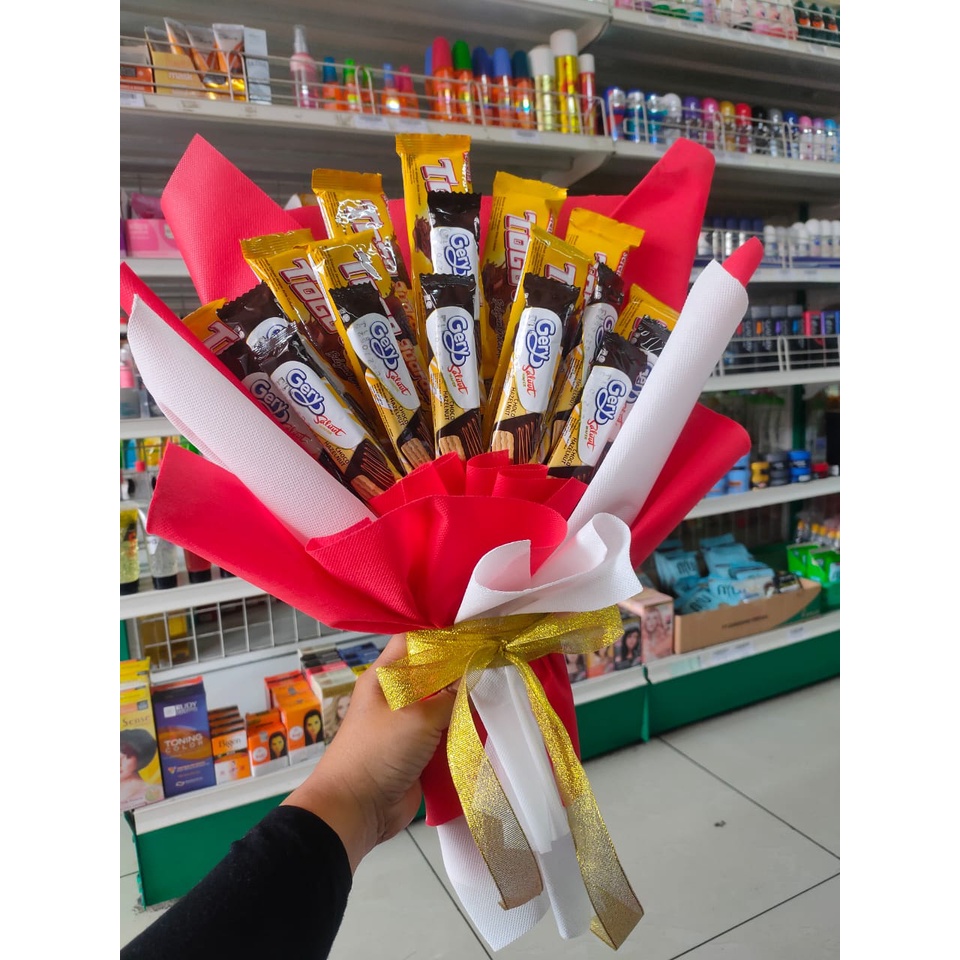 

BUKET ULANG TAHUN DARI SNACK HADIAH HAMPERS MURAH TAPI ELEGAN