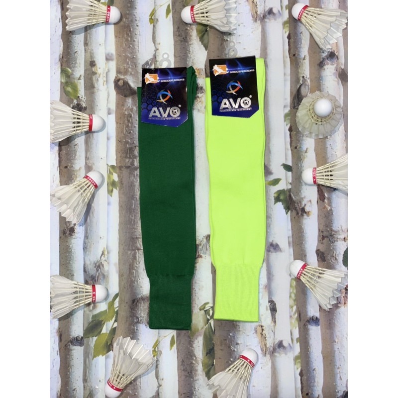 KAOS KAKI BOLA AVO POLOS POLY PANJANG ORIGINAL 100% FUTSAL SEPAKBOLA OLAHRAGA TERMURAH