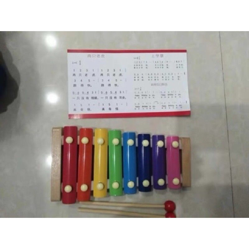 xylophone kayu - kado anak - hadiah anak - mainan edukasi - mainan musik