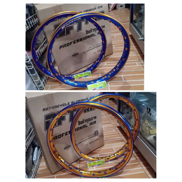 Velk Velg DFT Thailand star bintang Ukuran 140 140 ring 17 Velg DFT star ring 17 lebar 140 140 origi