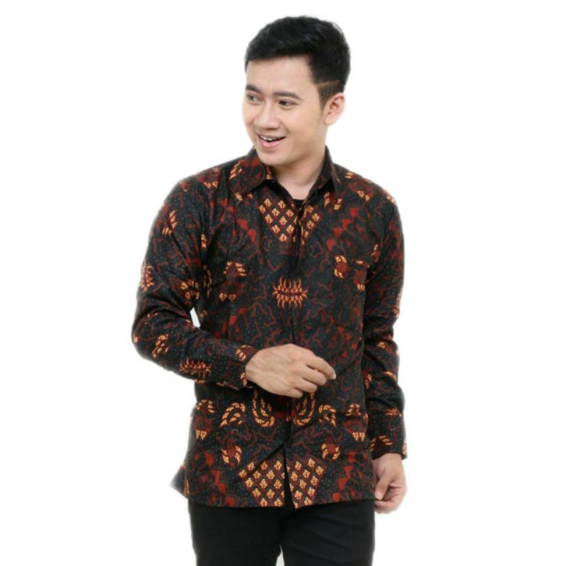 Kemeja Pria Kemeja Batik Kemeja Unggul jaya M L XL