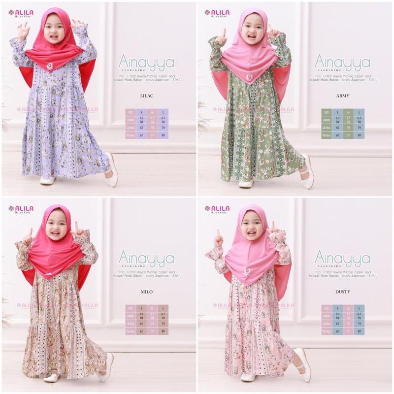AINAYYA SYAR’i KIDZ BY ALILA