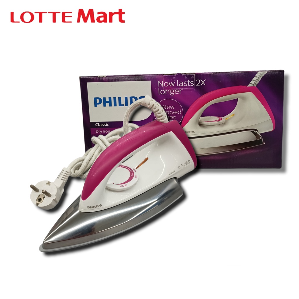 Philips Dry Iron HD1173/40/Pink