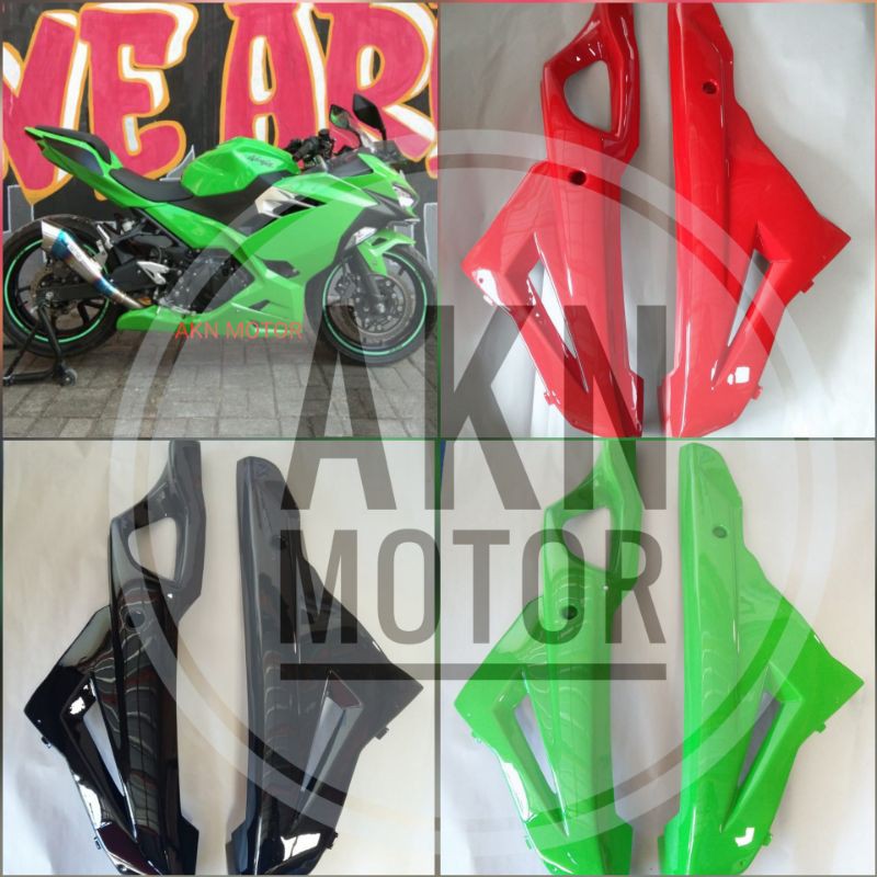 SAMBUNGAN FERING UNDERCOWL PLASTIK ABS NINJA 250 FI 2018 2019 2020