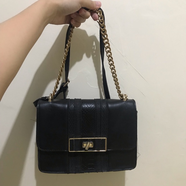 [PRELOVED] ALDO - BLACK CHAIN BAG