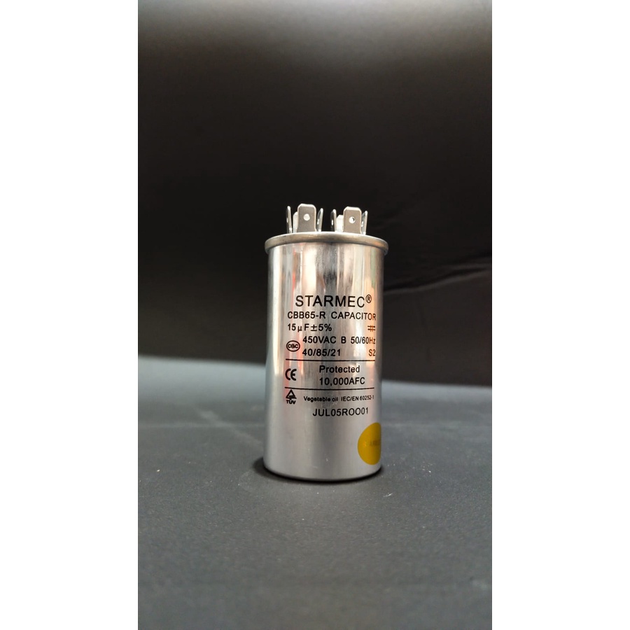 [COD]  KAPASITOR AC 15 UF CAPASITOR SINGLE AC 15UF CAPASITOR 15 MICRO 15 MIKRO