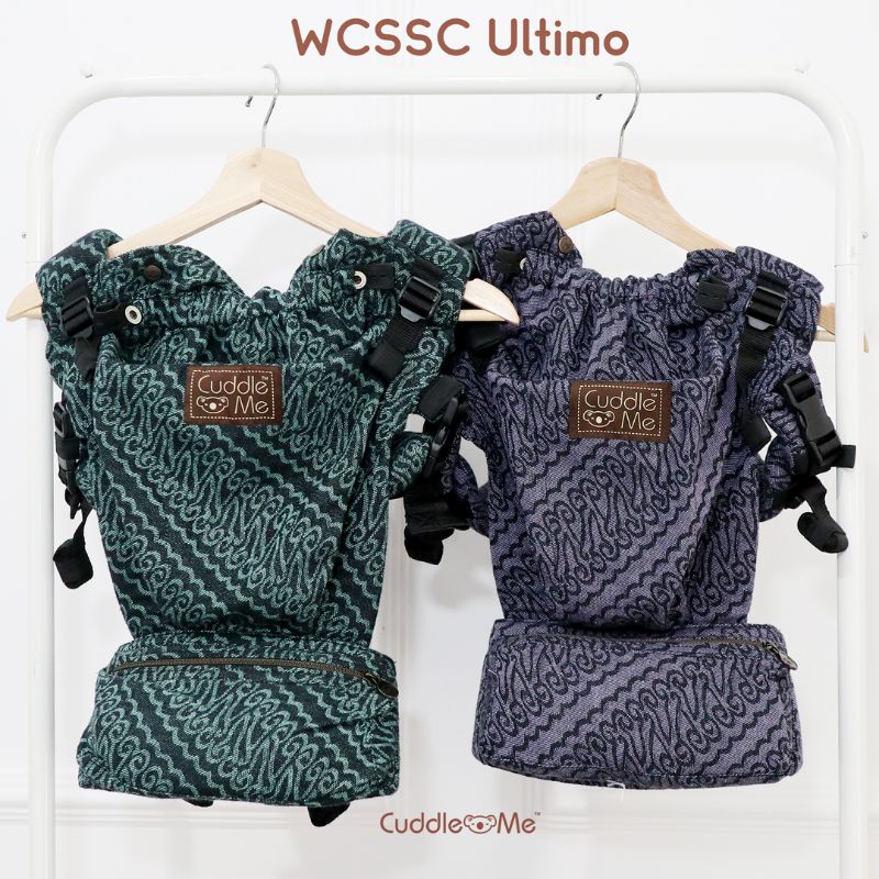 [Harga Promo] CUDDLEME WCSSC Ultimo Jacquard Gendongan Hip Seat Carrier Woven Wrap