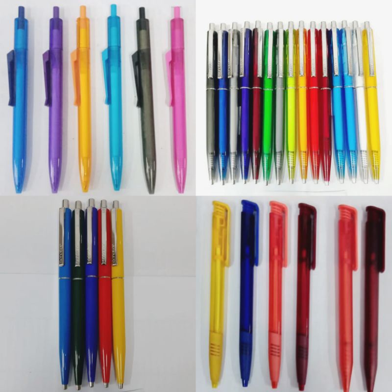 

Pulpen souvenir tinta biru eksklusif free cetak logo
