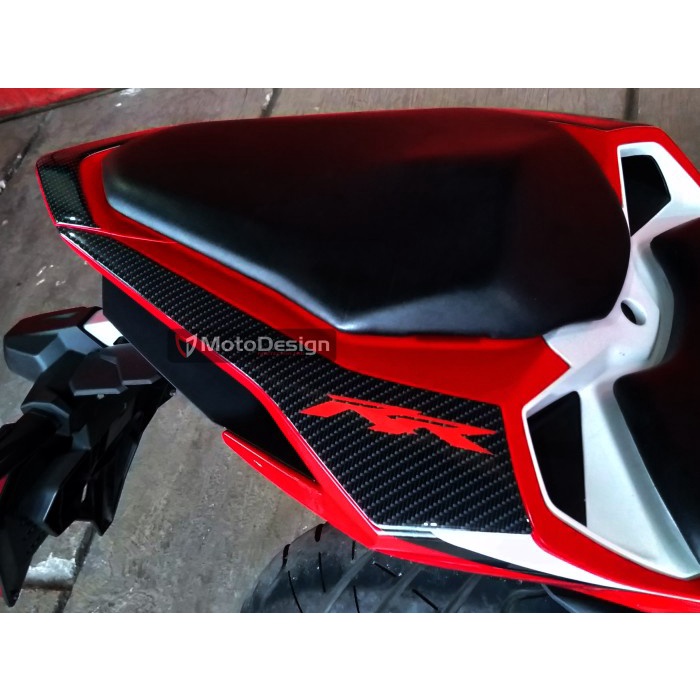 Stiker Timbul Carbon Protector Pad Tailpad Buntut Body CBR250RR