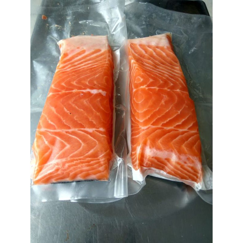 Norwegian Fresh Salmon Fish 200gr Ikan Salmon Segar 200gr Shopee Indonesia