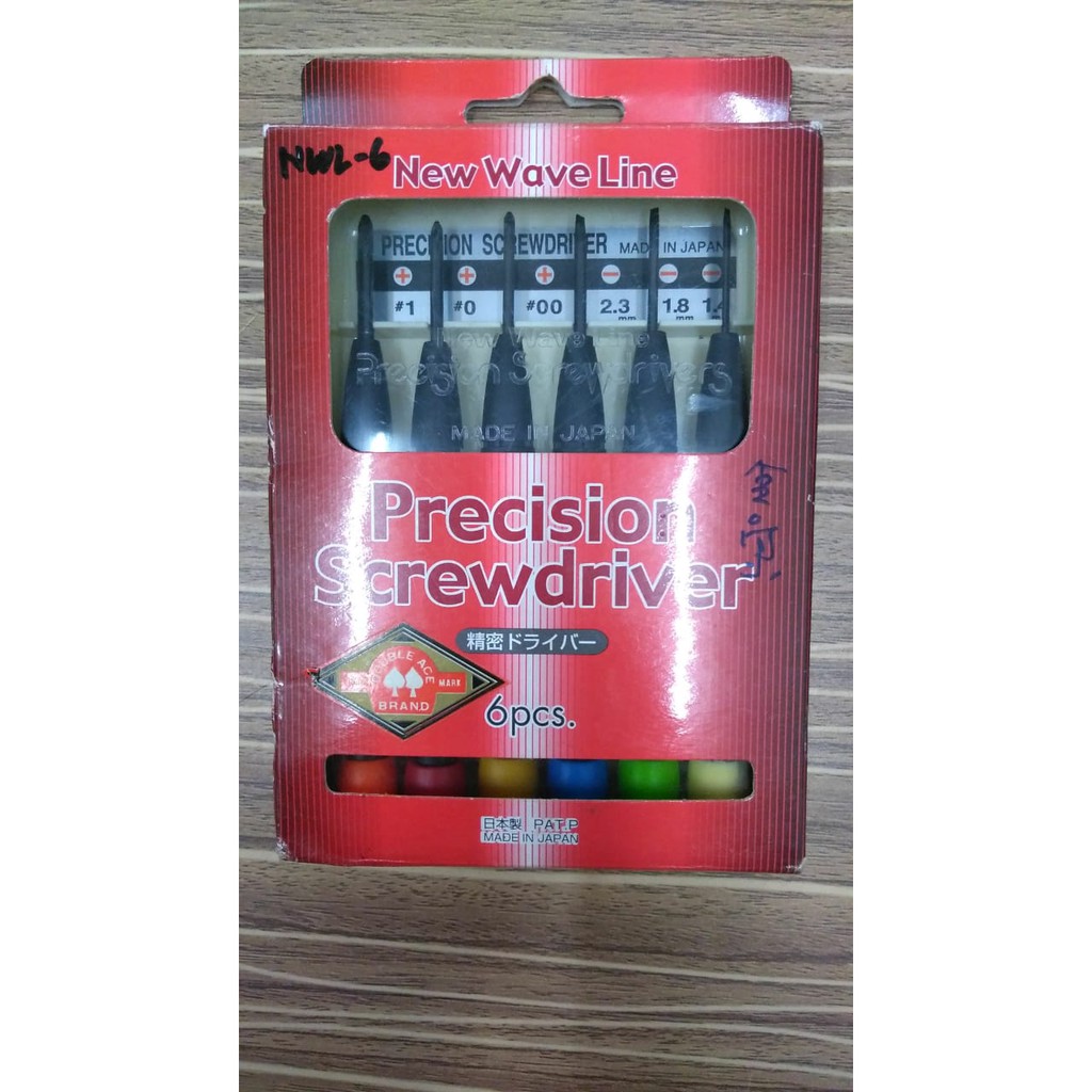 D-ACE PRECISION SCREWDRIVER 6PCS