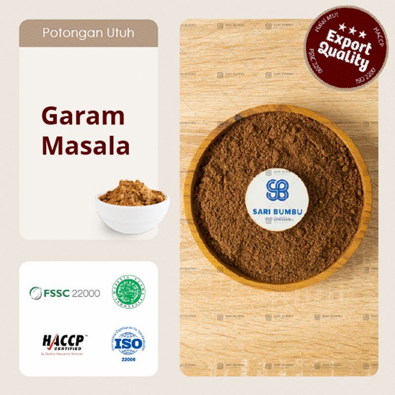 

250gr Bumbu Rempah India | Garam Masala Export Quality