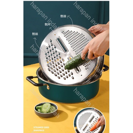 PANCI STEAMER PENGUKUS DENGAN PARUTAN COOKING HOT POT