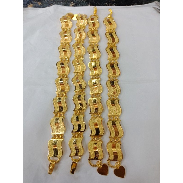 gelang emas penang asli mirip emas murni
