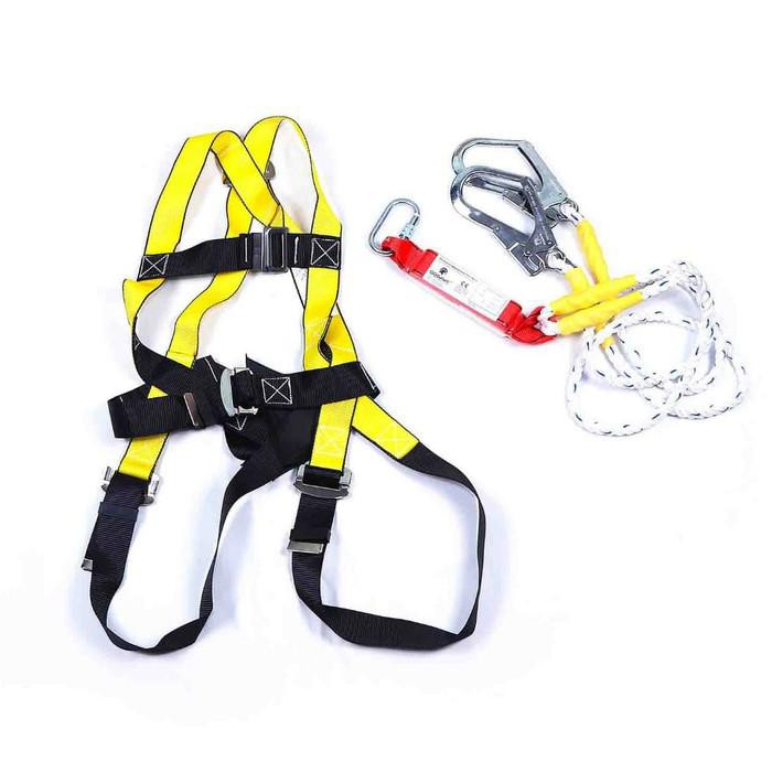 2uei Body Harness Double Lanyard With Sock Absorber Go Save Shopee Indonesia