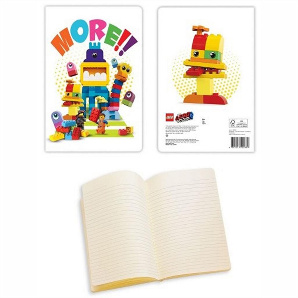 LEGO Stationery 52288 Journal More Notebook Book Buku Anak Sekolah