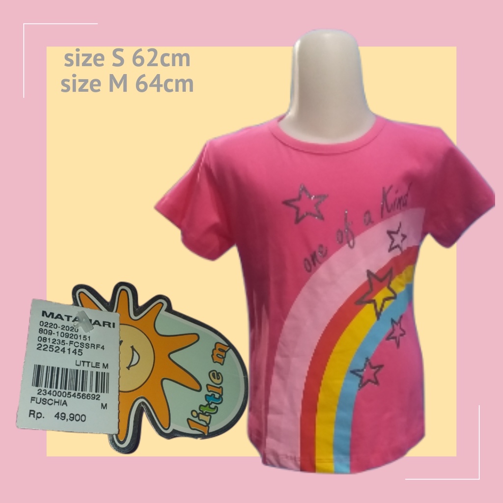 Kaos Anak Little M / Kaos Anak Perempuan / Little M Murah / Little M promo / Kaos anak branded