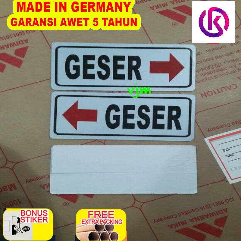 

Grosir Plat GESER 7x15cm