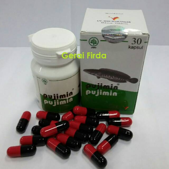 PROMO KAPSUL PUJIMIN | FUJIMIN | KAPSUL EKSTRAK IKAN GABUS / IKAN KUTUK | KAPSUL ALBUMIN