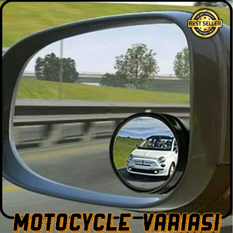 2 pcs Blind spot mirror kaca spion tempel cembung motor dan mobil