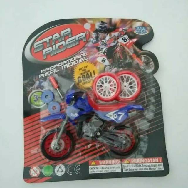 MURAH Motor Mainan Star Rider / Moto Cross / Motor Trail