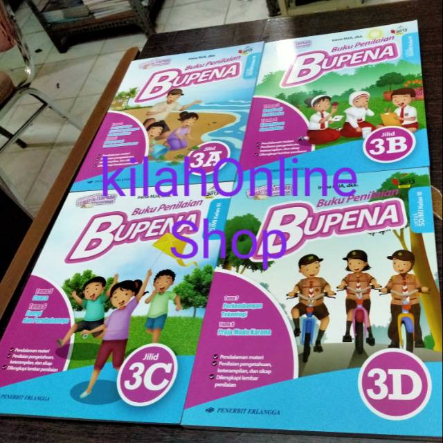 Bupena Buku Penilaian SD kelas 3 kurikulum 2013
