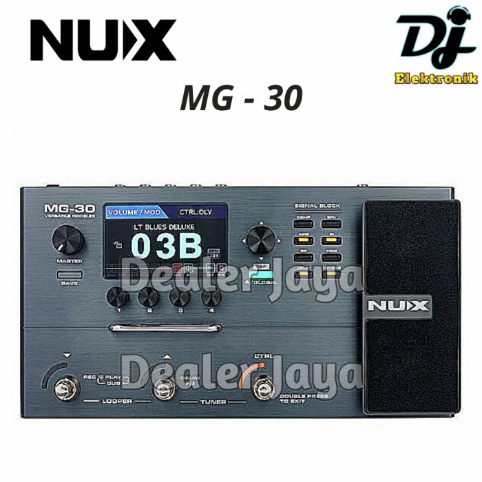 Efek Gitar NUX MG 30 / MG30 / MG-30