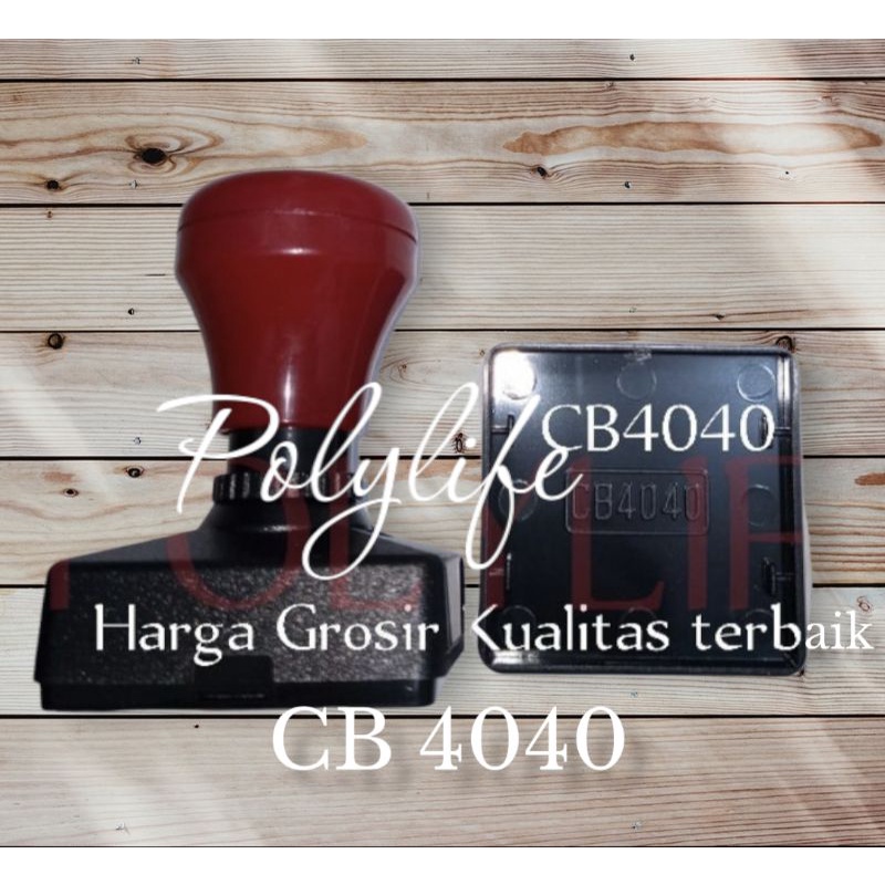 

POLYLIFE PETAK 4040 Grosir Gagang Stempel Flash Otomatis PREMIUM QUALITY
