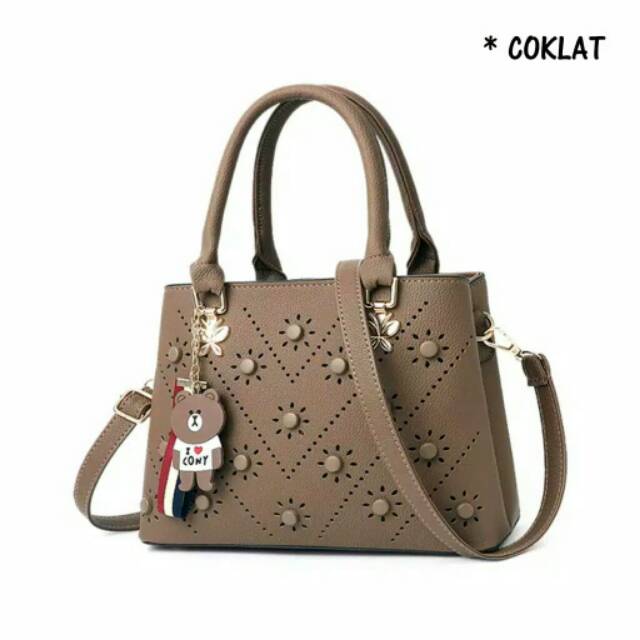 (2PCBISA 1KG)SKY9106 TAS IMPORT PREMIUM TERBARU 2018+GANTUNGAN-TAS BATAM WANITA-TAS GROSIR-TAS MURAH