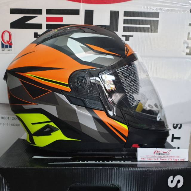 ZEUS ZS613C MBLK AJ 13 FLOU YELLOW