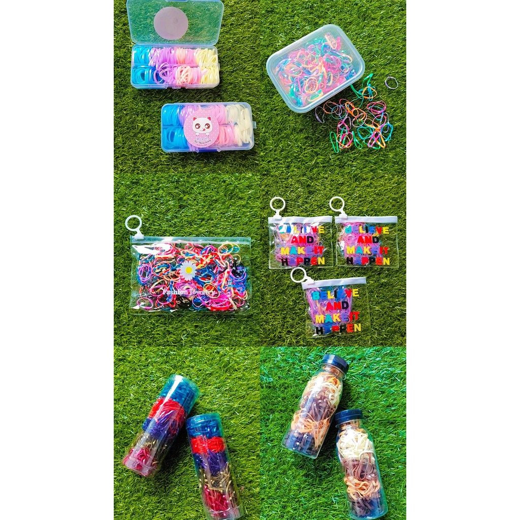 Karet Rambut Jepang Warna - Warni / Ikat Rambut