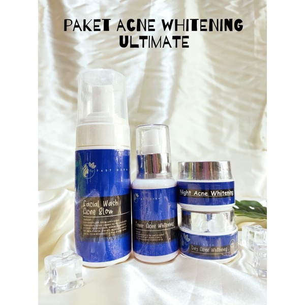 (ULTIMATE) READY COD‼️ FASTDERM ULTIMATE PAKET ACNE WHITENING ULTIMATE FASTDERM BIRU FAST DERM BEAUT