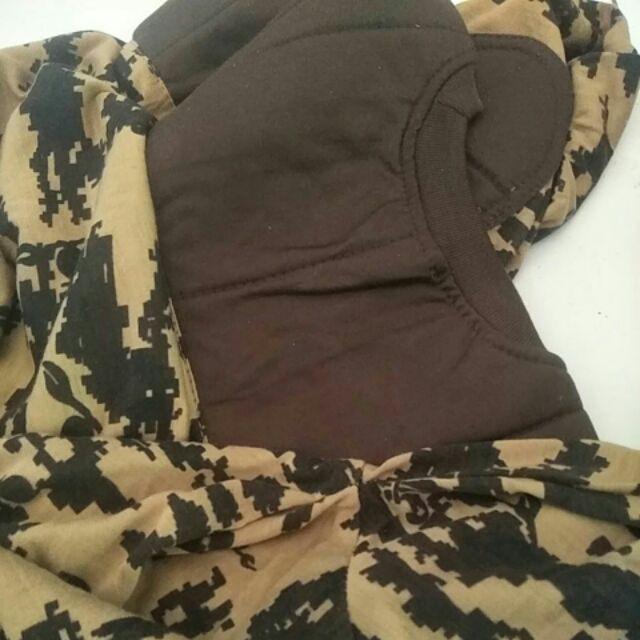 Kaos Bantalan Full Loreng