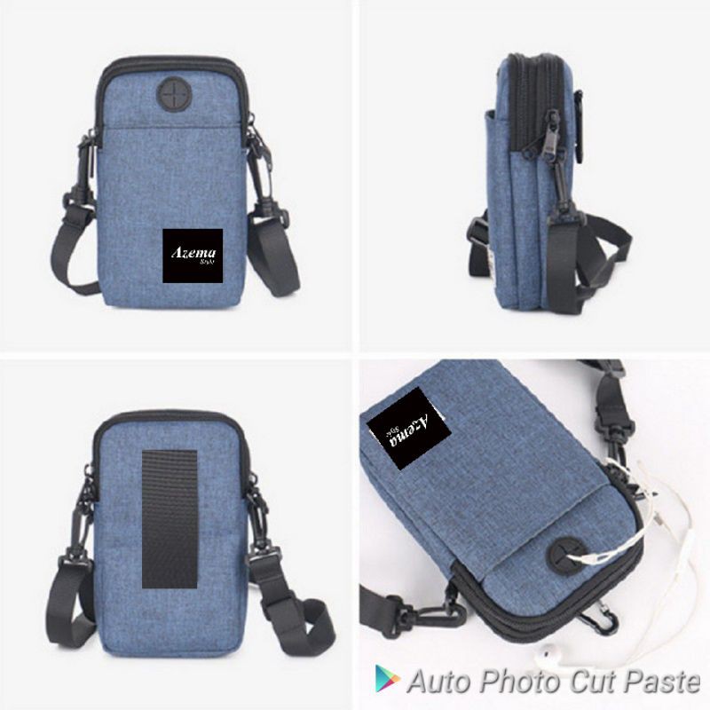 Tas Mini Selempang - Tas Hp - Tas Leher hanging wallet - Tas Gesper