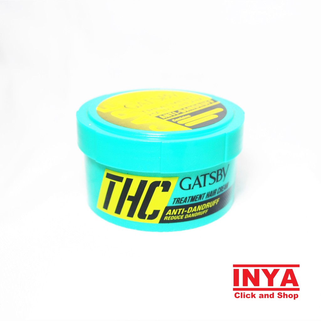 GATSBY THC  ANTI-DANDRUFF TREATMENT HAIR CREAM POMADE 70gr - Minyak Rambut